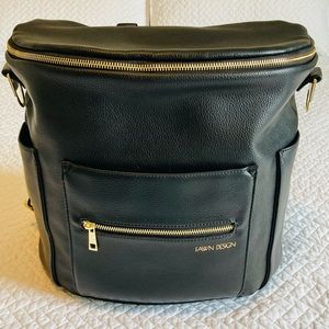 Fawn Designs THE ULTIMATE MOTHERHOOD BUNDLE - BLACK. Diaper Bag Bundle.